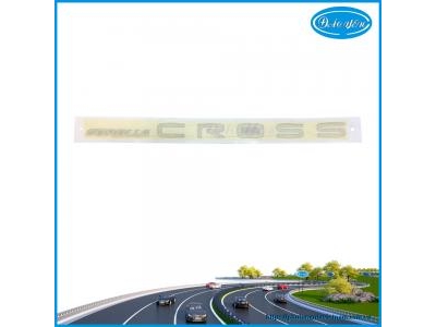 Chữ Corolla Cross 2020