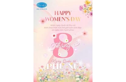 Chúc Mừng Ngày Quốc Tế Phụ Nữ 8/3